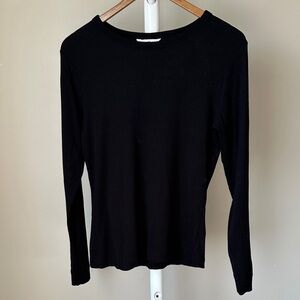 H&M Long Sleeve Ribbed T-Shirt XL